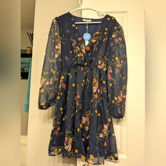 Cupshe Chiffon A-line mini dress - Picture 3 of 3